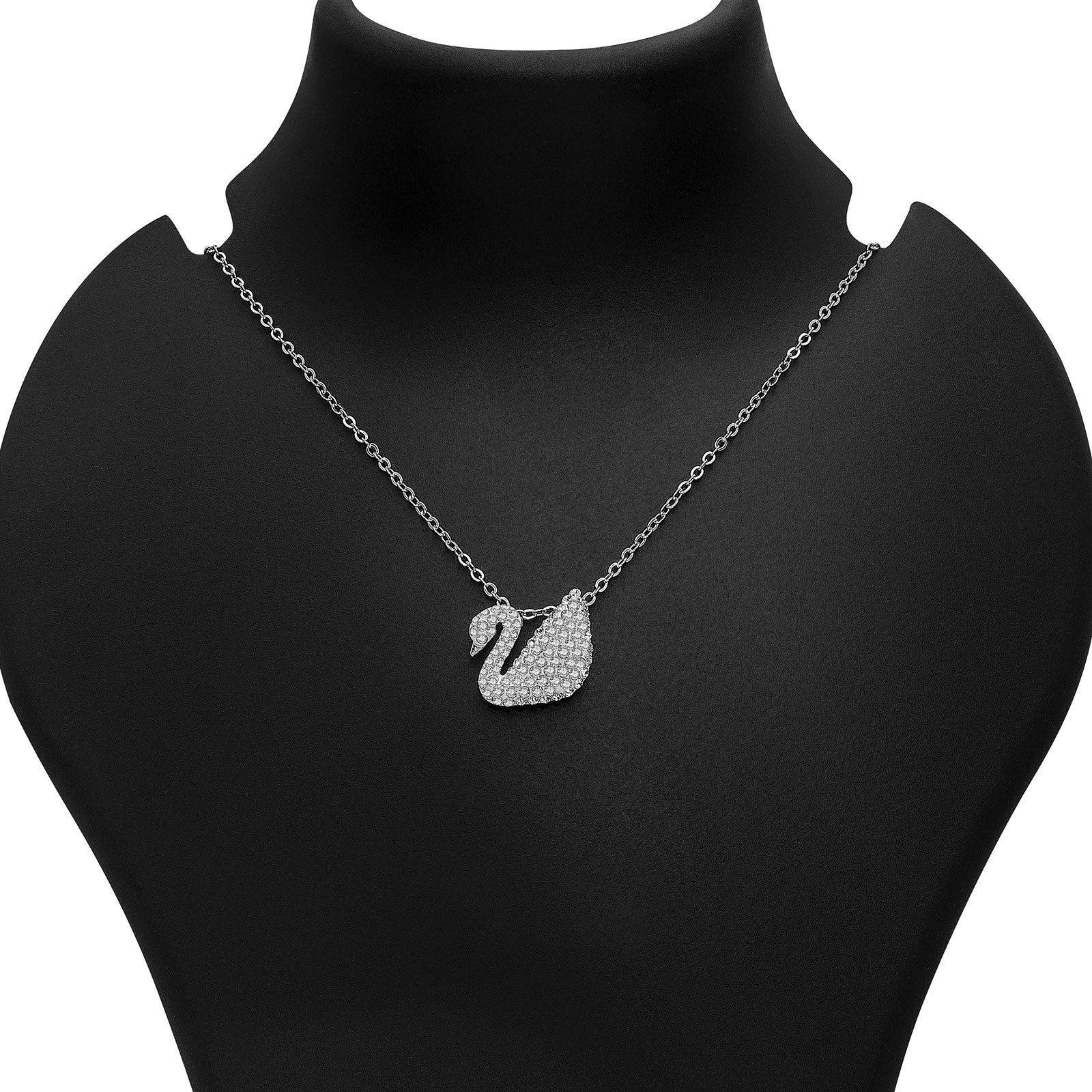 Uncategorized - Pure silver pendant chain &#8211; Shimmering Swan Design