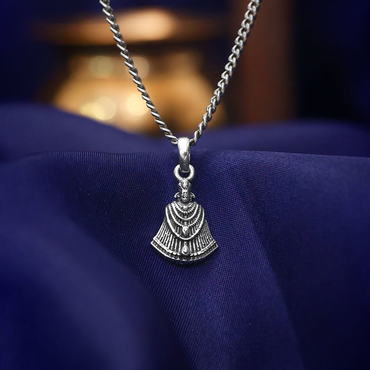 Silver Pendants - Pure Silver Pendant &#8211; Featuring Lord Khatu Shyam