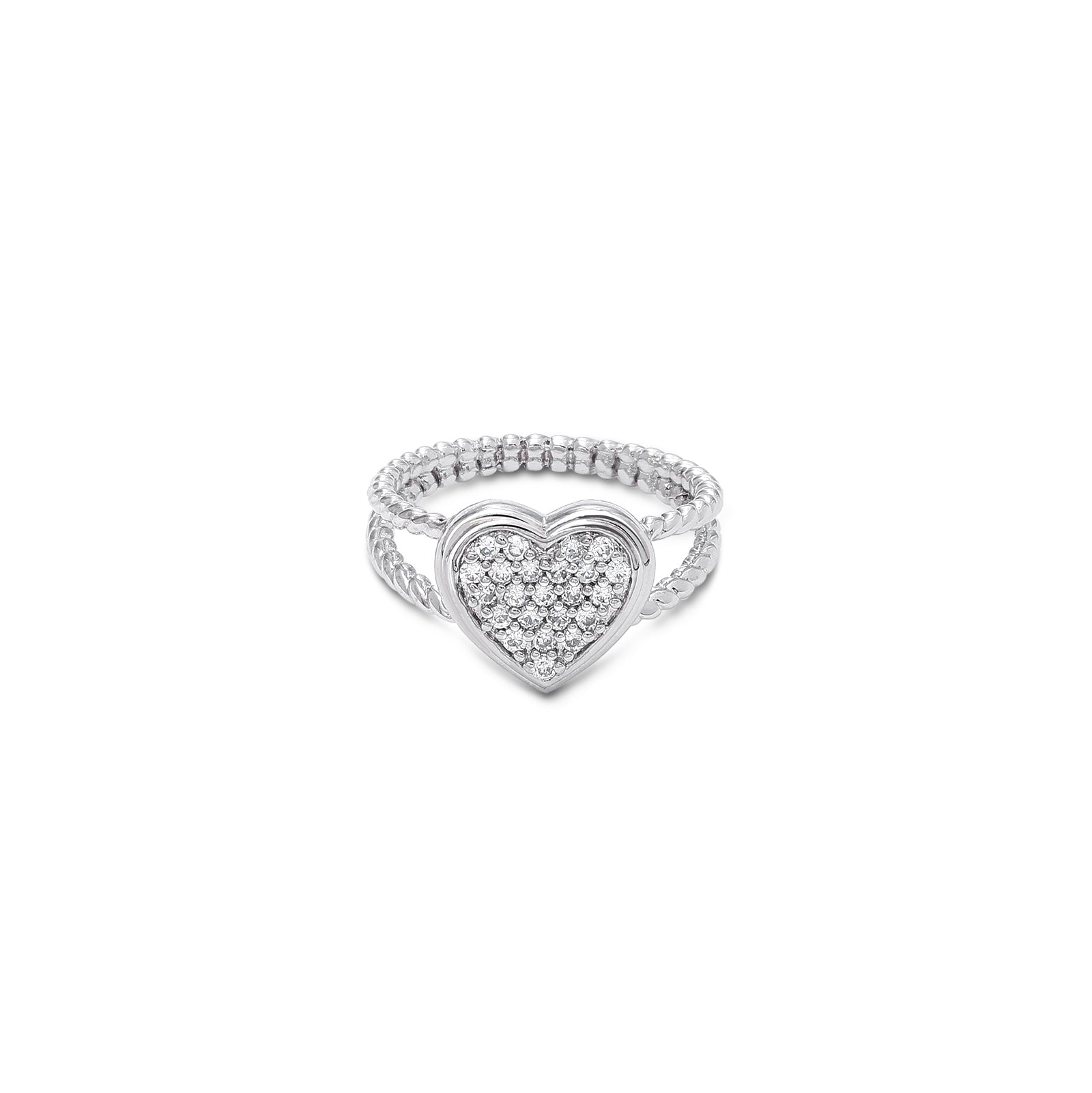 Silver Rings - Pure Silver Ring &#8211; Made With Heart&#8217;s Whirlwind