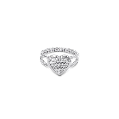 Silver Rings - Pure Silver Ring &#8211; Made With Heart&#8217;s Whirlwind