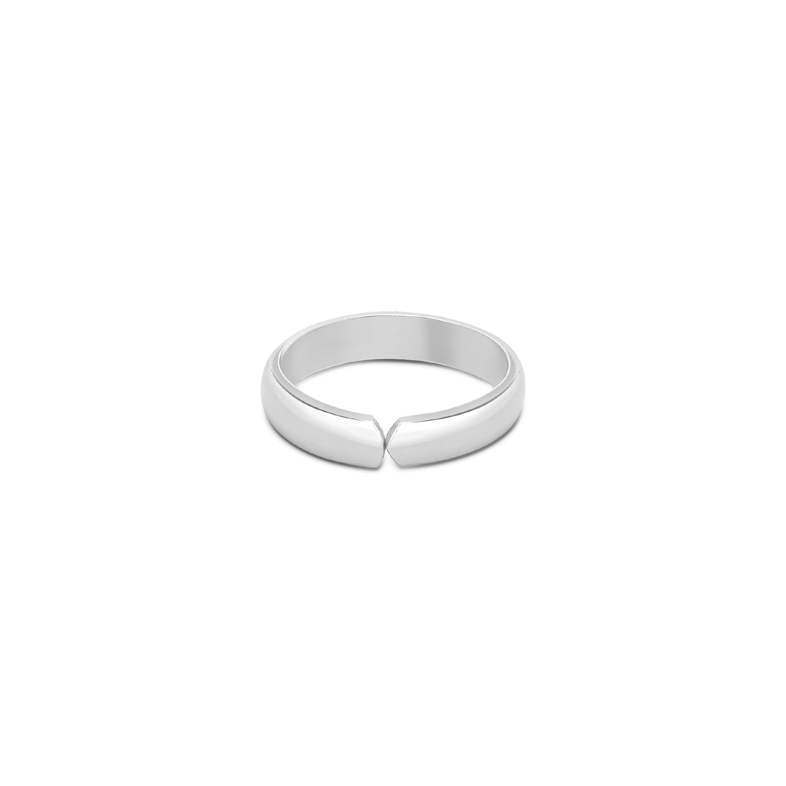 Uncategorized - Pure Silver Toe Ring &#8211; Elegance Unbound In Sleek Design
