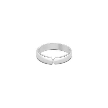 Uncategorized - Pure Silver Toe Ring &#8211; Elegance Unbound In Sleek Design