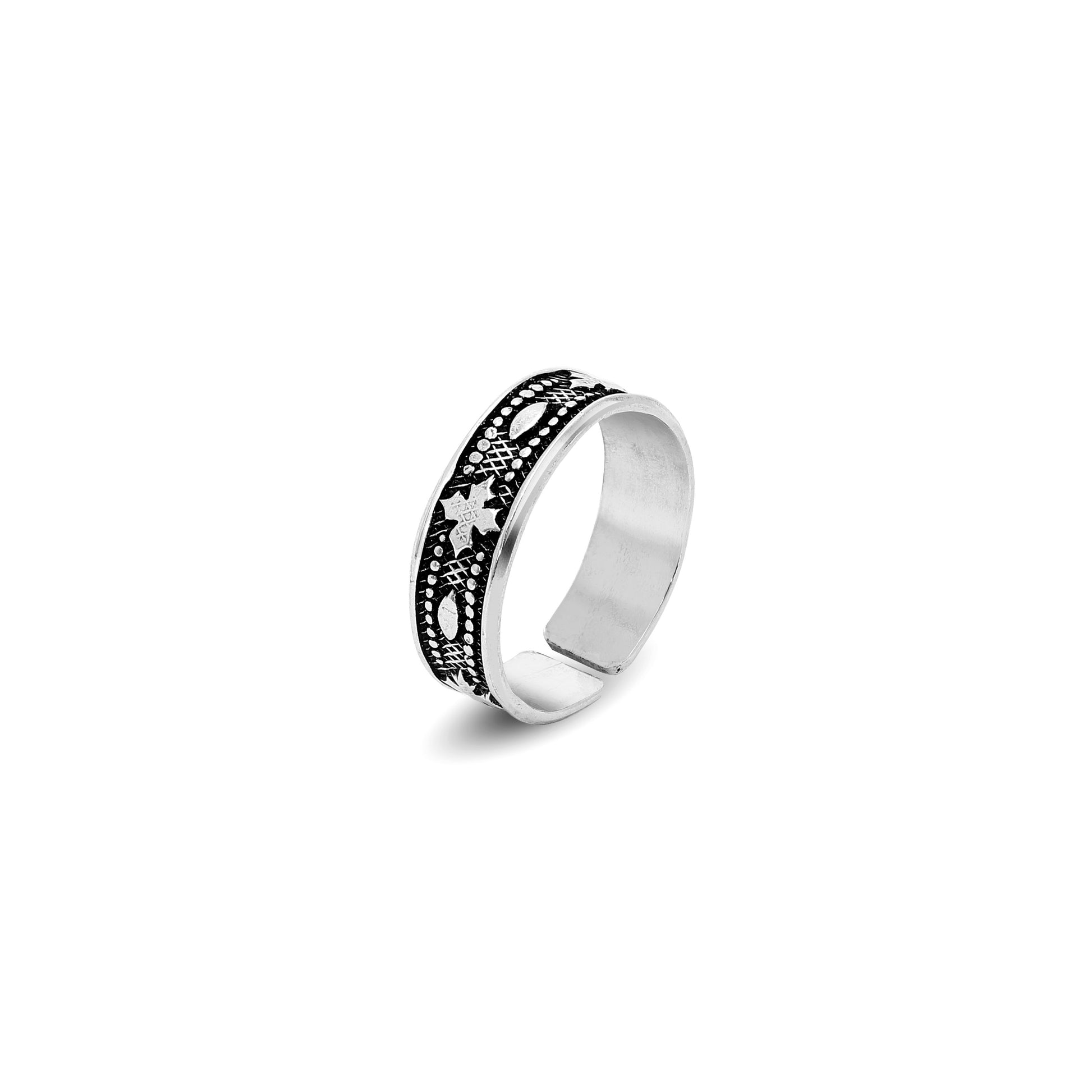 Uncategorized - Pure Silver Toe Ring &#8211; Leaf Whisper With Die-Casting