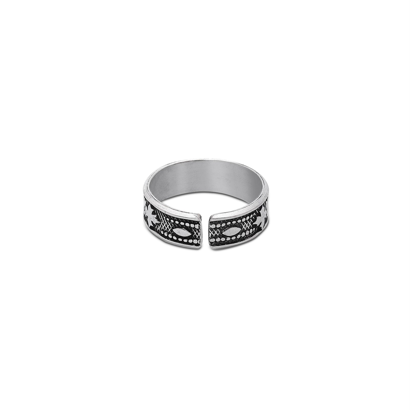 Uncategorized - Pure Silver Toe Ring &#8211; Leaf Whisper With Die-Casting