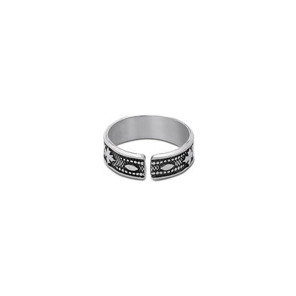 Uncategorized - Pure Silver Toe Ring &#8211; Leaf Whisper With Die-Casting