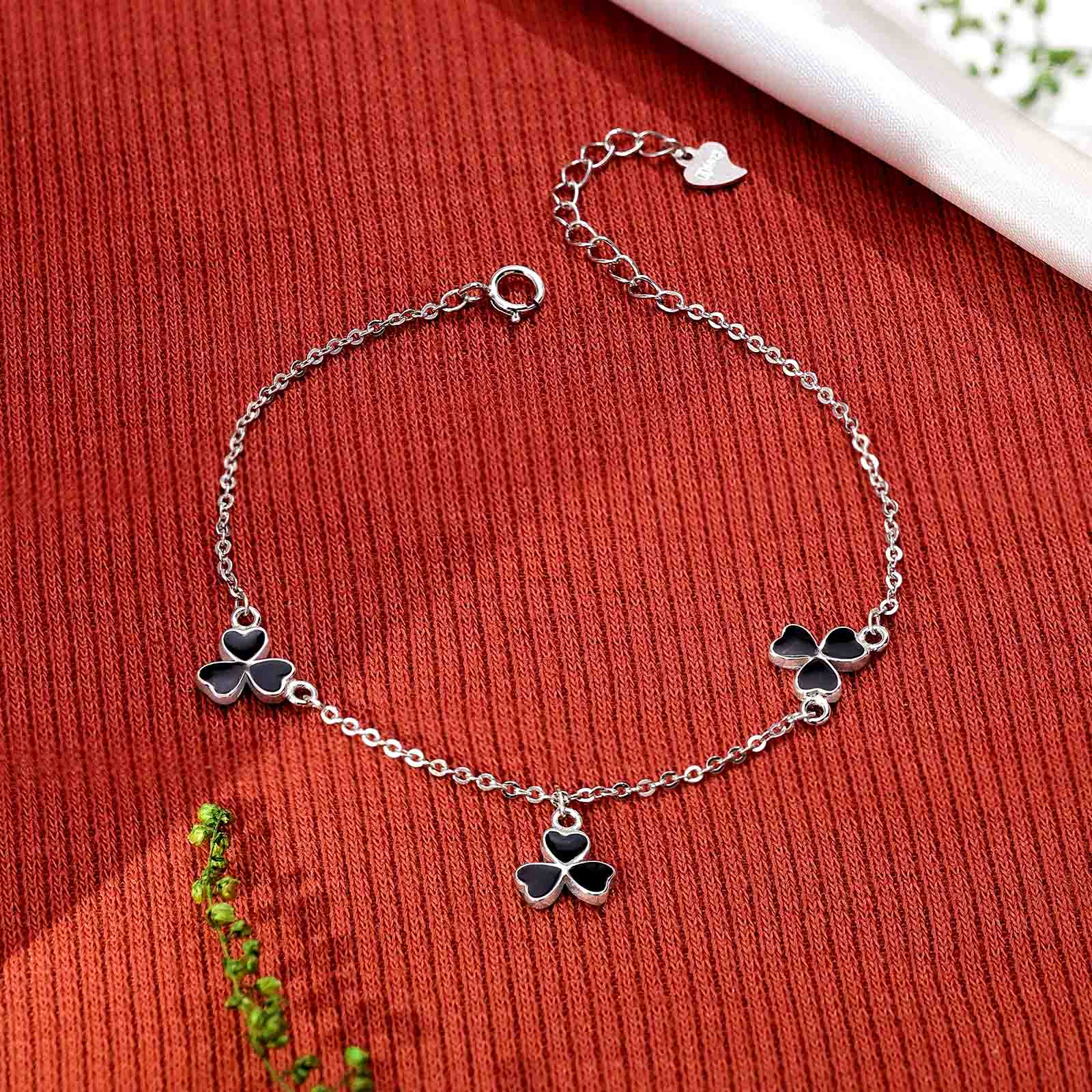 Silver Bracelets - Silver Bracelet with Charms – Symbol of Majesty