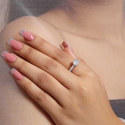 Silver Rings - White Stone Ring &#8211; A Symbol of Purity